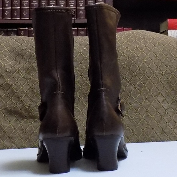 Matisse brown leather  buckle boot 6.5 - Picture 5 of 7